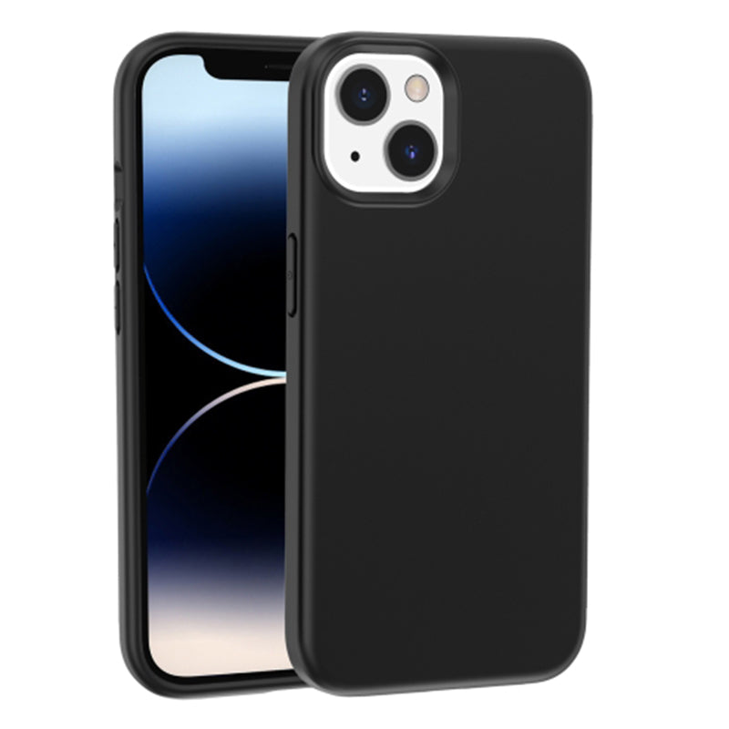 TPU PC Shell For iPhone 15 Skin-touch Phone Case Thickened Drop Protection Phone Cover TPU PC Shell For iPhone 15 Skin-touch Phone Case Thickened Drop Protection Phone Cover